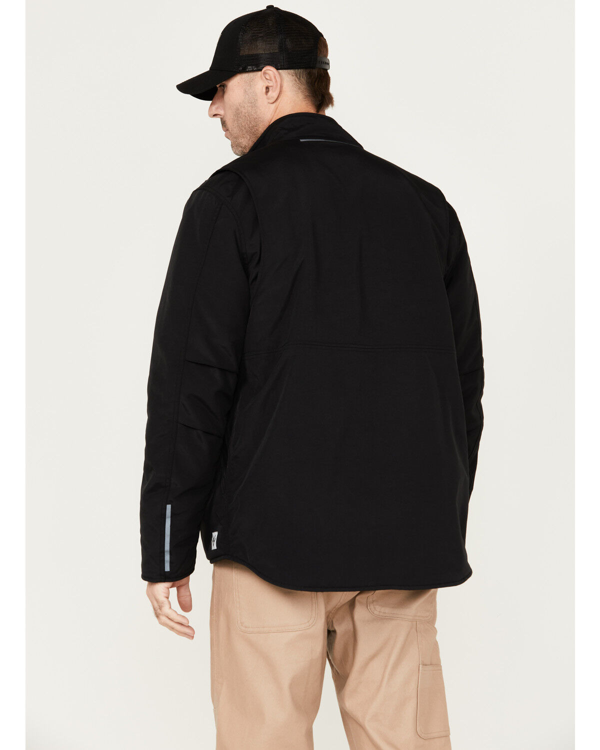 Image #4 - Hawx Men's Extreme Cold Work Jacket, Black, hi-res
