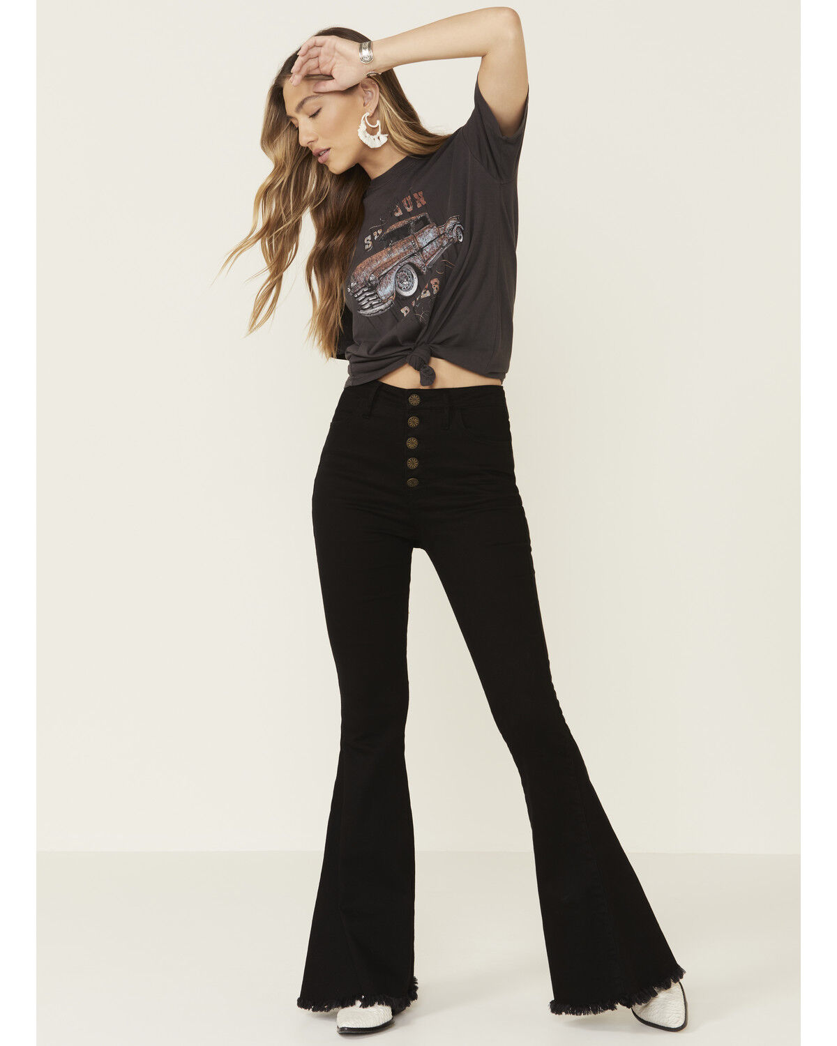 Image #5 - American Highway Women's Shotgun Rider Graphic Short Sleeve Tee , , hi-res