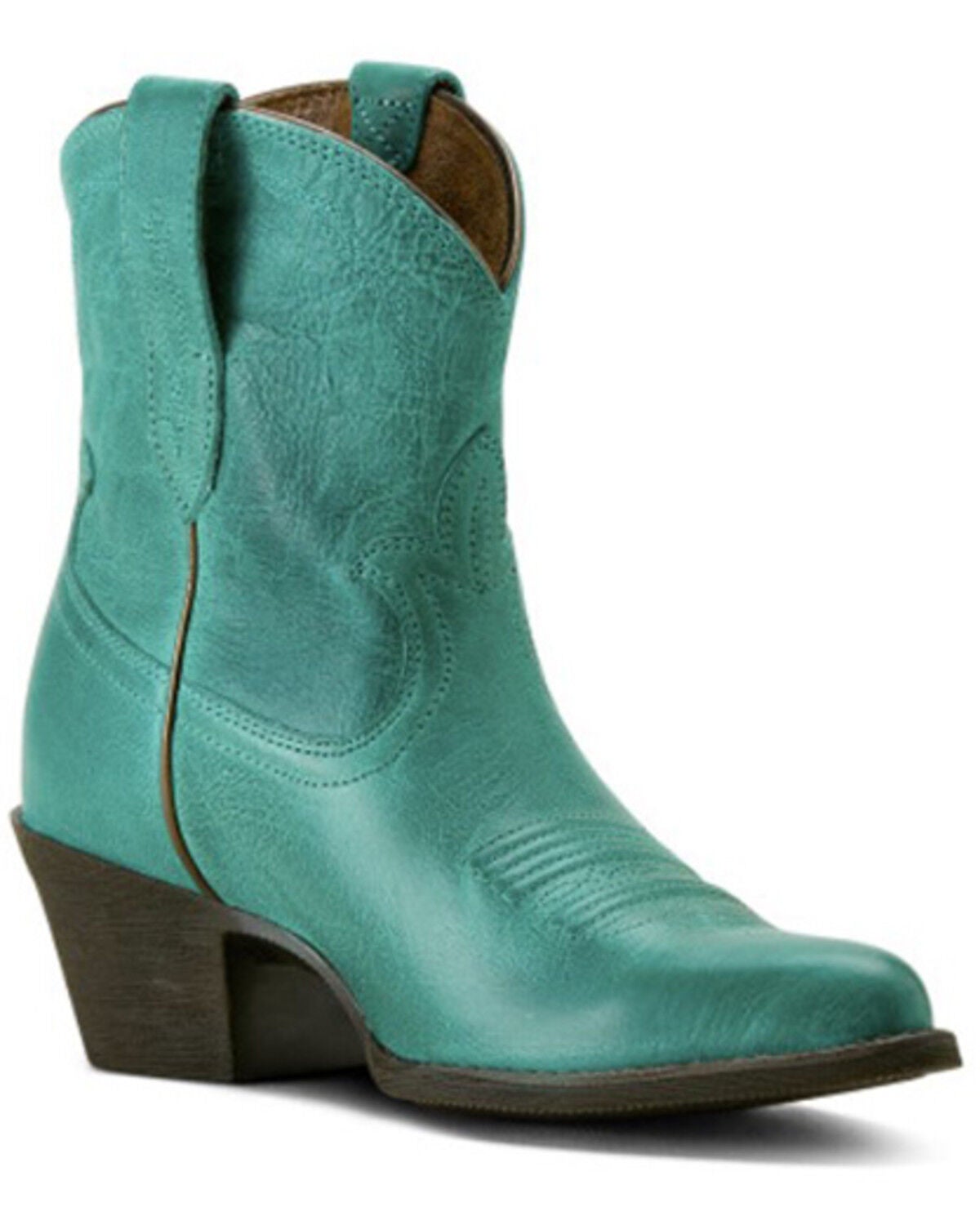 Ariat Women's Maggie Western Boots - Round Toe, Turquoise, hi-res