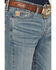 Image #2 - Cinch Men's Ian Medium Wash Slim Bootcut Performance Stretch Denim Jeans, Medium Wash, hi-res