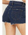 Rolla's Women's Dusters Medium Wash High Rise Shorts, Blue, hi-res