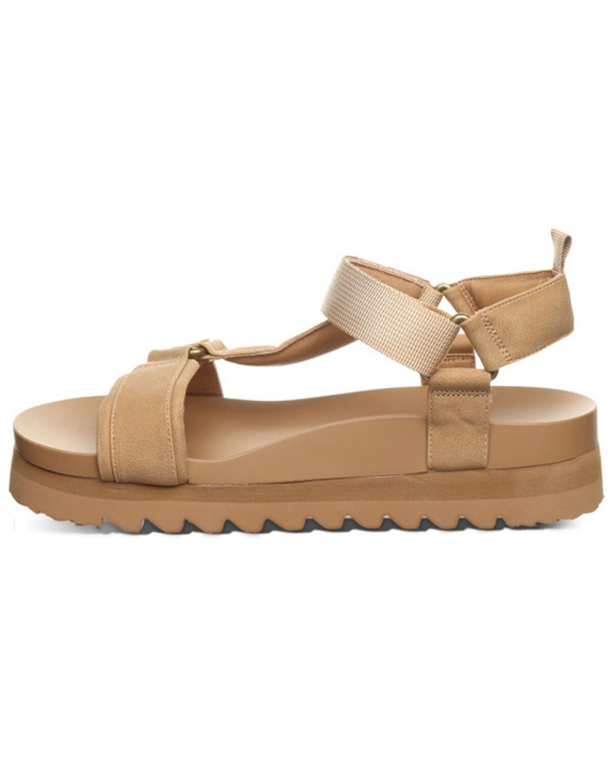 Image #3 - Bearpaw Women's Hydra Platform Sandals, Brown, hi-res
