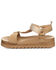 Image #3 - Bearpaw Women's Hydra Platform Sandals, Brown, hi-res