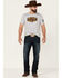 Hold Fast Men's Grey Camo Crest Logo Graphic Short Sleeve T-Shirt , Grey, hi-res