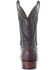 Image #4 - Corral Men's Ostrich overlay Western Boots - Square Toe, Brown, hi-res