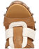Image #6 - Dingo Women's Cosmo Wooden Wedge Sandals, Tan, hi-res
