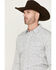 Image #2 - Cody James Men's Dandy Floral Print Long Sleeve Snap Western Shirt, White, hi-res
