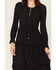 Image #3 - Idyllwind Women's Alison Ruffle Long Sleeve High-Low Dress, Black, hi-res