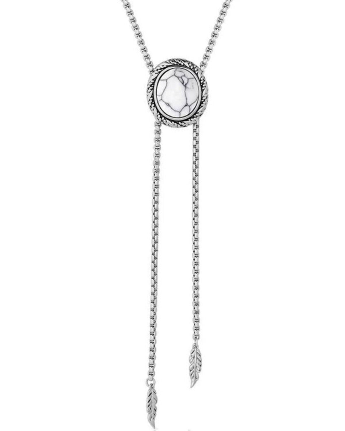 Montana Silversmiths Women's Halo Spirit Necklace, Silver, hi-res