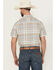 Image #4 - Pendleton Men's Dawson Plaid Print Short Sleeve Button-Down Linen Shirt, Grey, hi-res