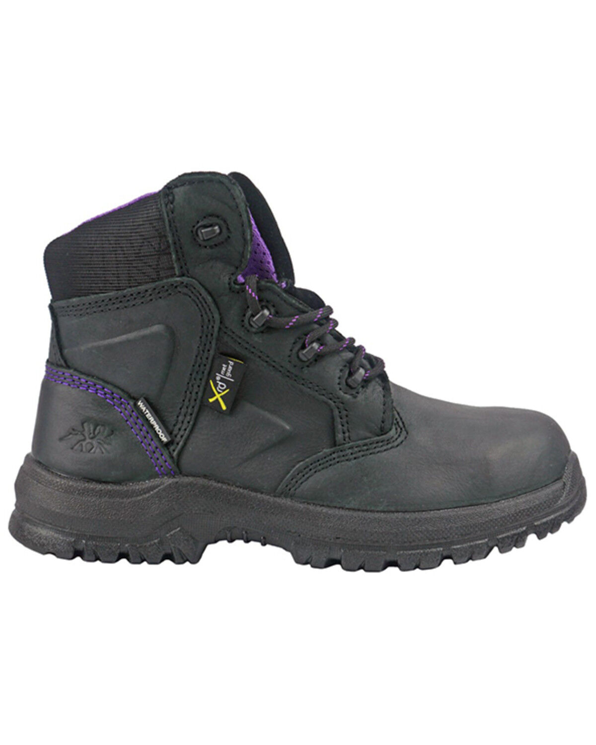 Image #2 - Moxie Trades Women's 6" Tina Waterproof Work Boots - Composite Toe, Black, hi-res
