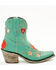 Image #2 - Liberty Black Women's Vegas Turquesa Booties - Snip Toe, Turquoise, hi-res