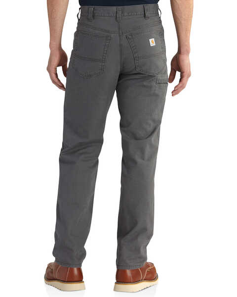 Image #2 - Carhartt Men's Rugged Flex Rigby Five-Pocket Jeans, Charcoal Grey, hi-res