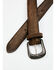 Image #2 - Cody James Men's McBride Wild Whiskey Leather Belt, Brown, hi-res