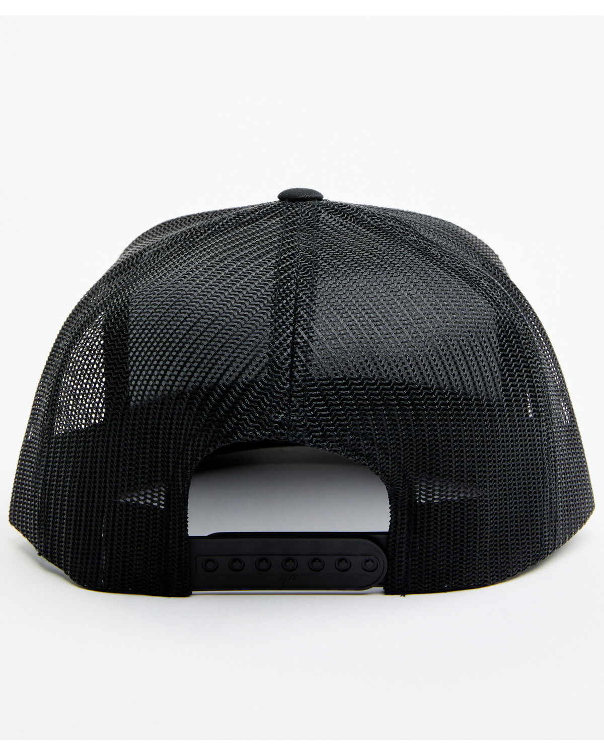 Image #3 - Lazy J Ranchwear Men's Serape Striped Elevation Mesh Back Ball Cap, Black, hi-res