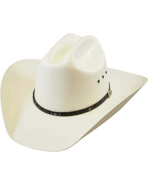 Image #1 - Justin Gil Straw Cowboy Hat , Ivory, hi-res