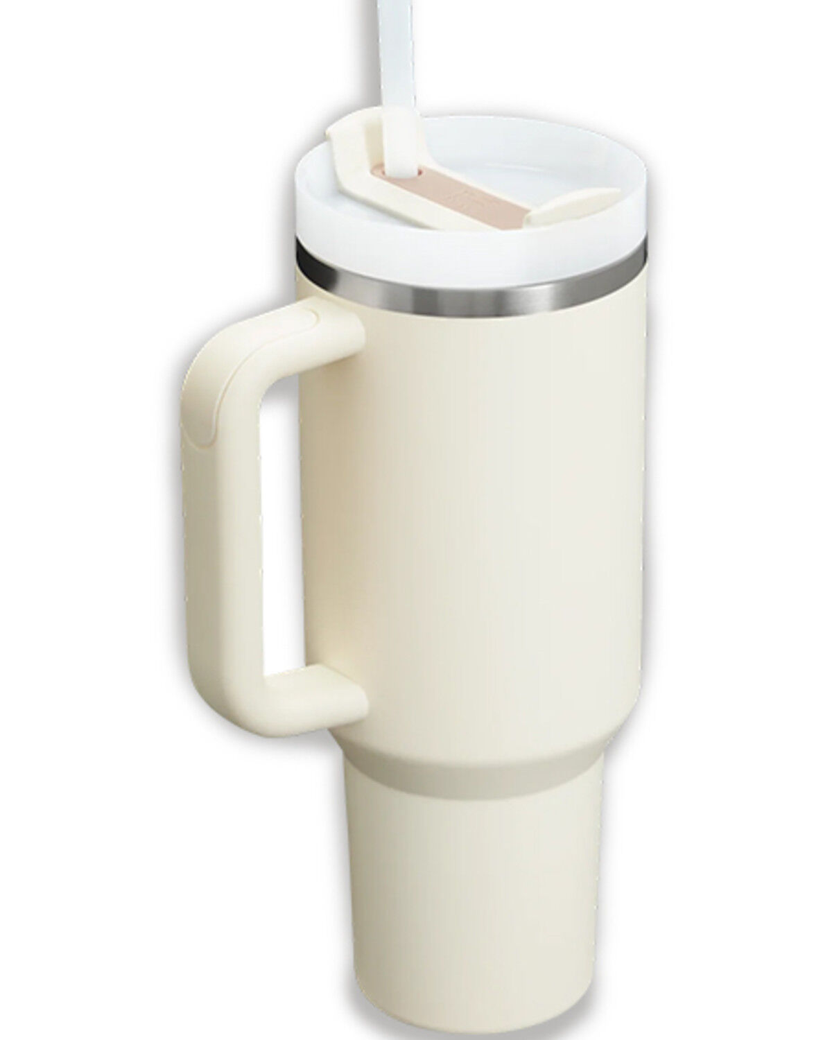 Image #2 - Stanley The Quencher H2.O Flowstate™ 40oz Tumbler, Cream, hi-res