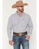 Image #1 - Ariat Men's Pro Series Blaire Plaid Print Long Sleeve Button-Down Western Shirt, Grey, hi-res