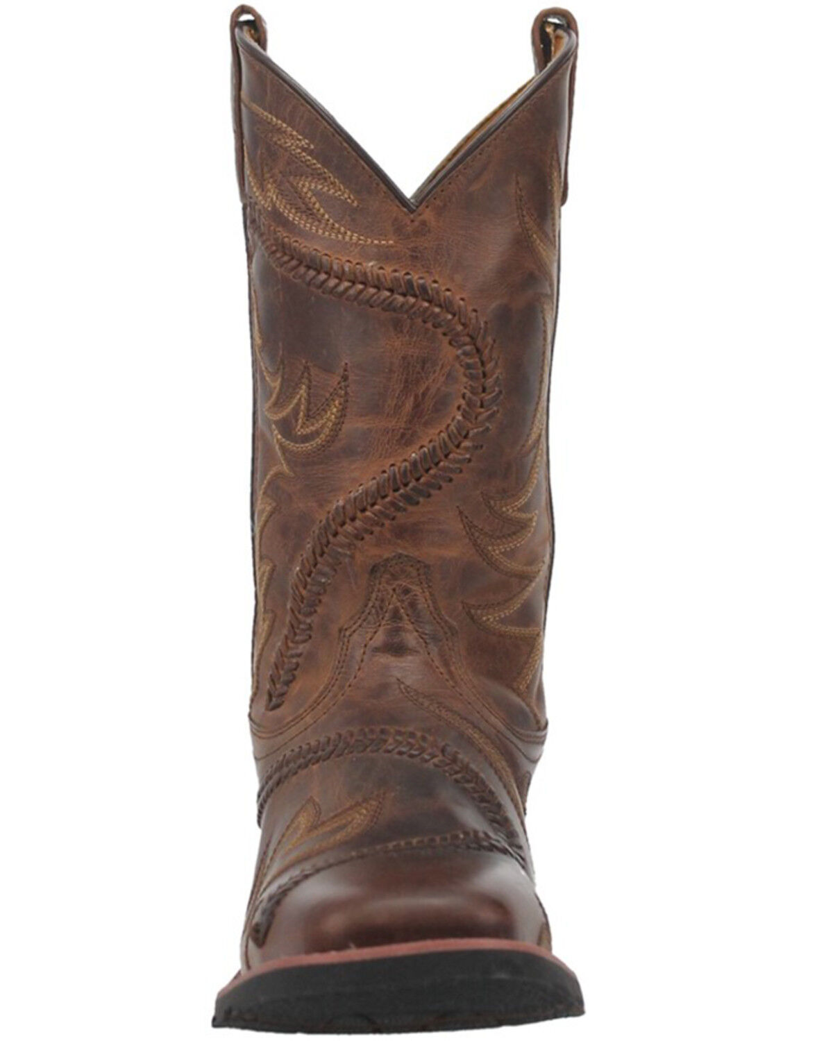 Image #4 - Laredo Men's Arlo Bucklace Fancy Sidewinder Western Boots - Broad Square Toe, , hi-res