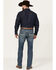 Image #1 - Rock & Roll Denim Men's Medium Wash Revolver Reflex Slim Straight Stretch Denim Jeans, Medium Wash, hi-res