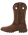 Image #3 - Rocky Women's Legacy 32 Waterproof Pull On Western Boot - Broad Square Toe , Brown, hi-res