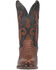 Image #4 - Dan Post Men's Socrates Caiman Exotic Western Boots - Round Toe, Medium Brown, hi-res