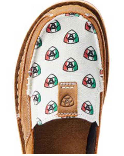 Image #4 - Ariat Women's Mexico Print Cruiser Shoes - Moc Toe, Brown, hi-res