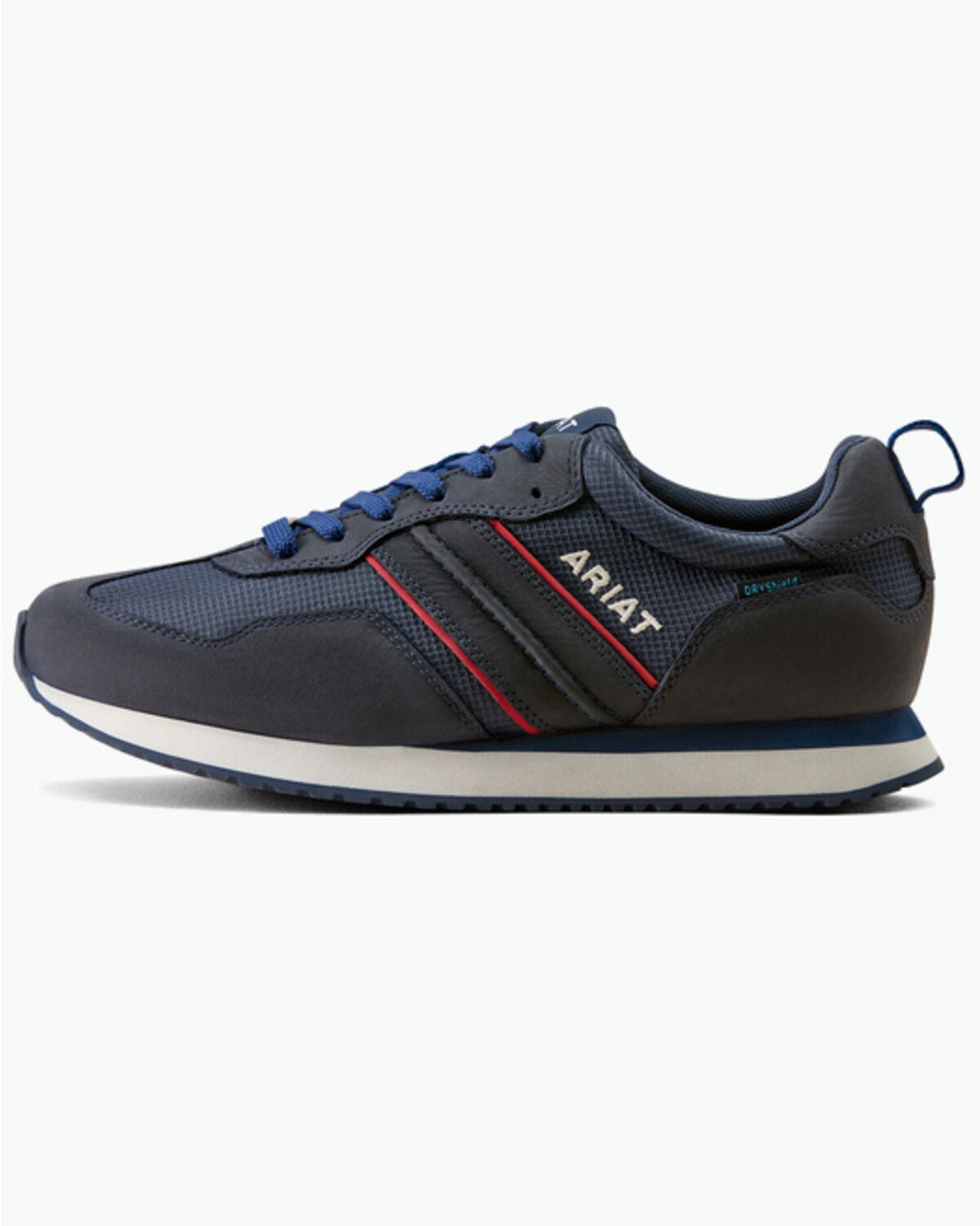 Image #2 - Ariat Men's Ranch Runner Waterproof Casual Shoes, Navy, hi-res