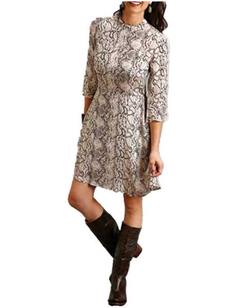 Image #1 - Stetson Women's Snake Print Dress, Multi, hi-res