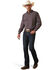 Image #2 - Ariat Men's Pro Series Immanuel Plaid Print Fitted Long Sleeve Button-Down Western Shirt, Black, hi-res