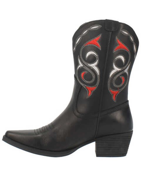 Image #3 - Dingo Women's Dreamcatcher Western Boots - Snip Toe, Black, hi-res