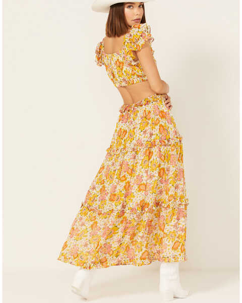 Image #4 - Cleobella Women's Floral Print Ruffle Clara Dress, Multi, hi-res