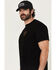 Image #4 - Brixton Men's Oath Logo Short Sleeve Graphic T-Shirt, Black, hi-res
