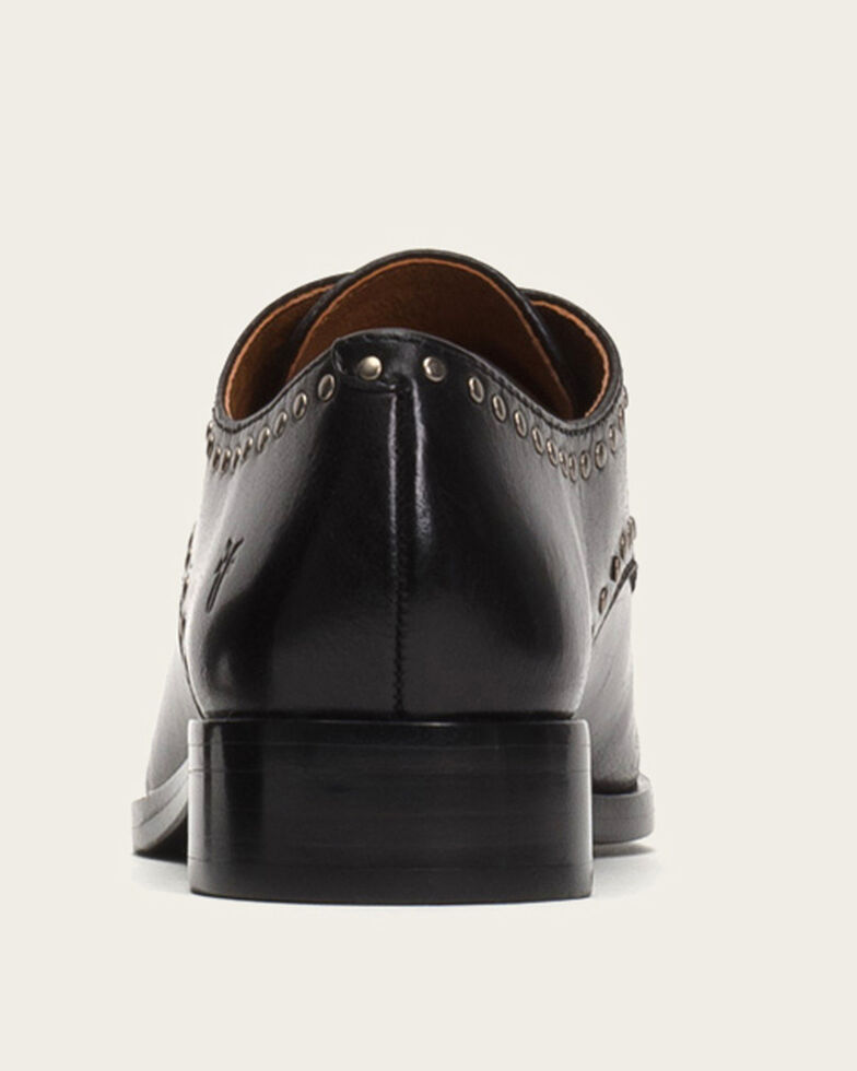 Frye Women S Black Erica Stud Oxford Shoes Country Outfitter