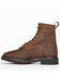 Cody James Men's 8" Waterproof Lace-Up Kiltie Work Boots - Square Toe, Brown, hi-res
