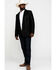 Cody James Men's Black Suede Blazer Jacket - Big & Tall , Black, hi-res