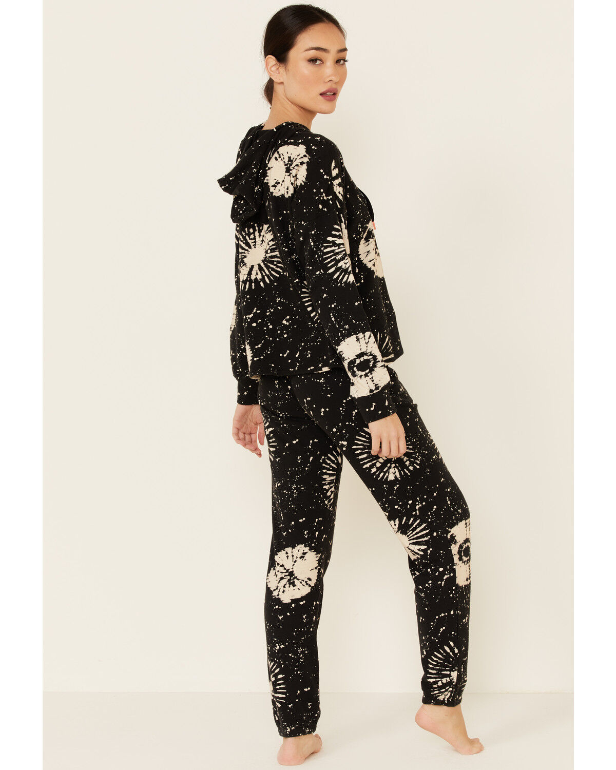 Image #1 - PJ Salvage Women's Stormy Monday Sweatpants, Charcoal, hi-res