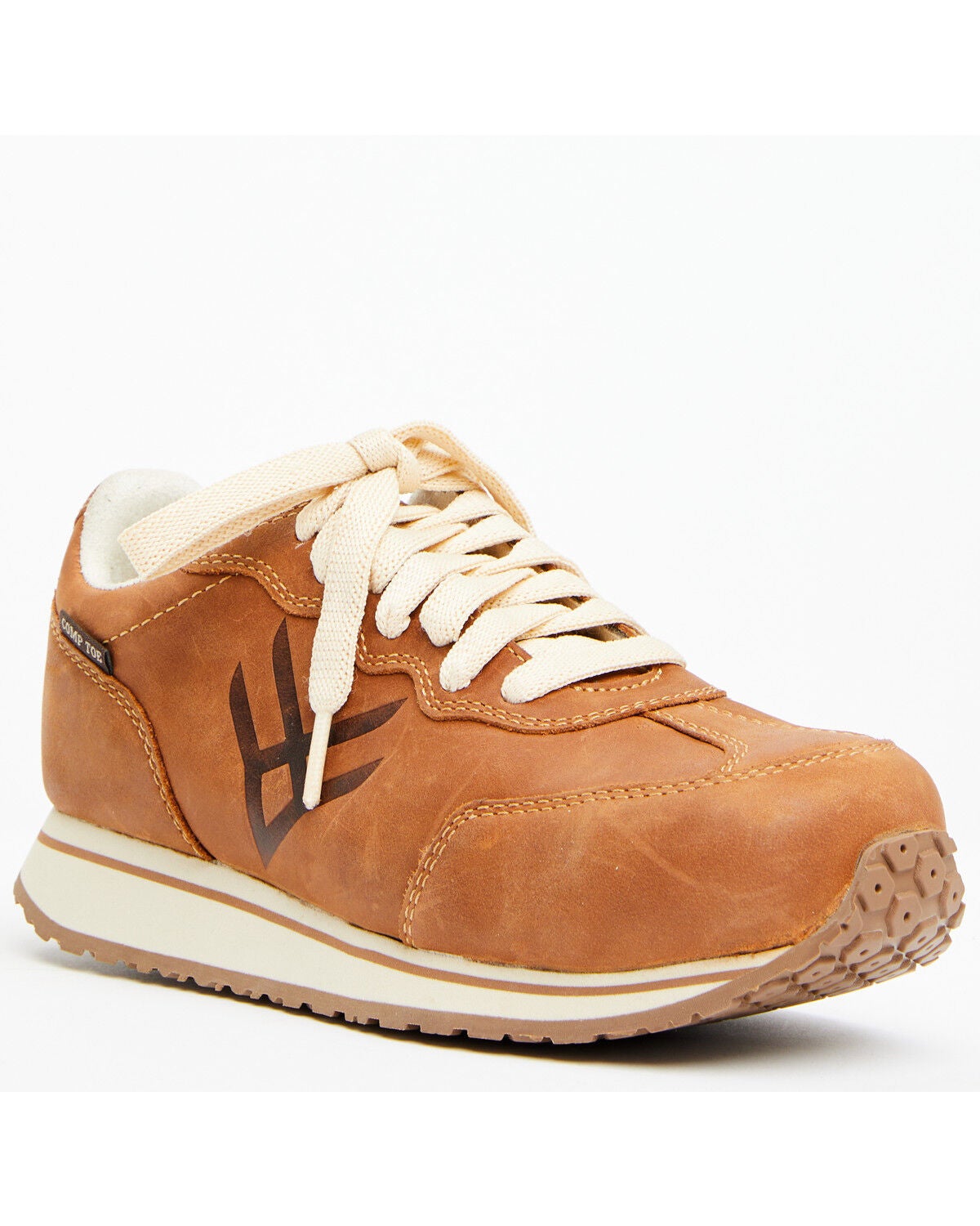 Hawx Women's Athletic Work Shoes - Composite Toe, Brown, hi-res