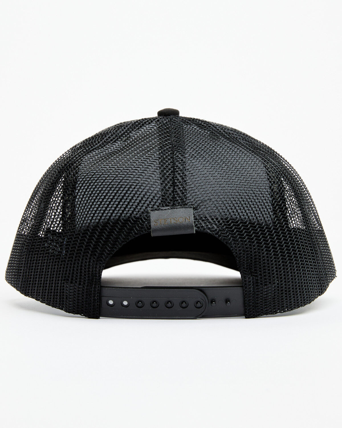 Image #3 - Stetson Men's Bison Patch Trucker Cap, Green, hi-res