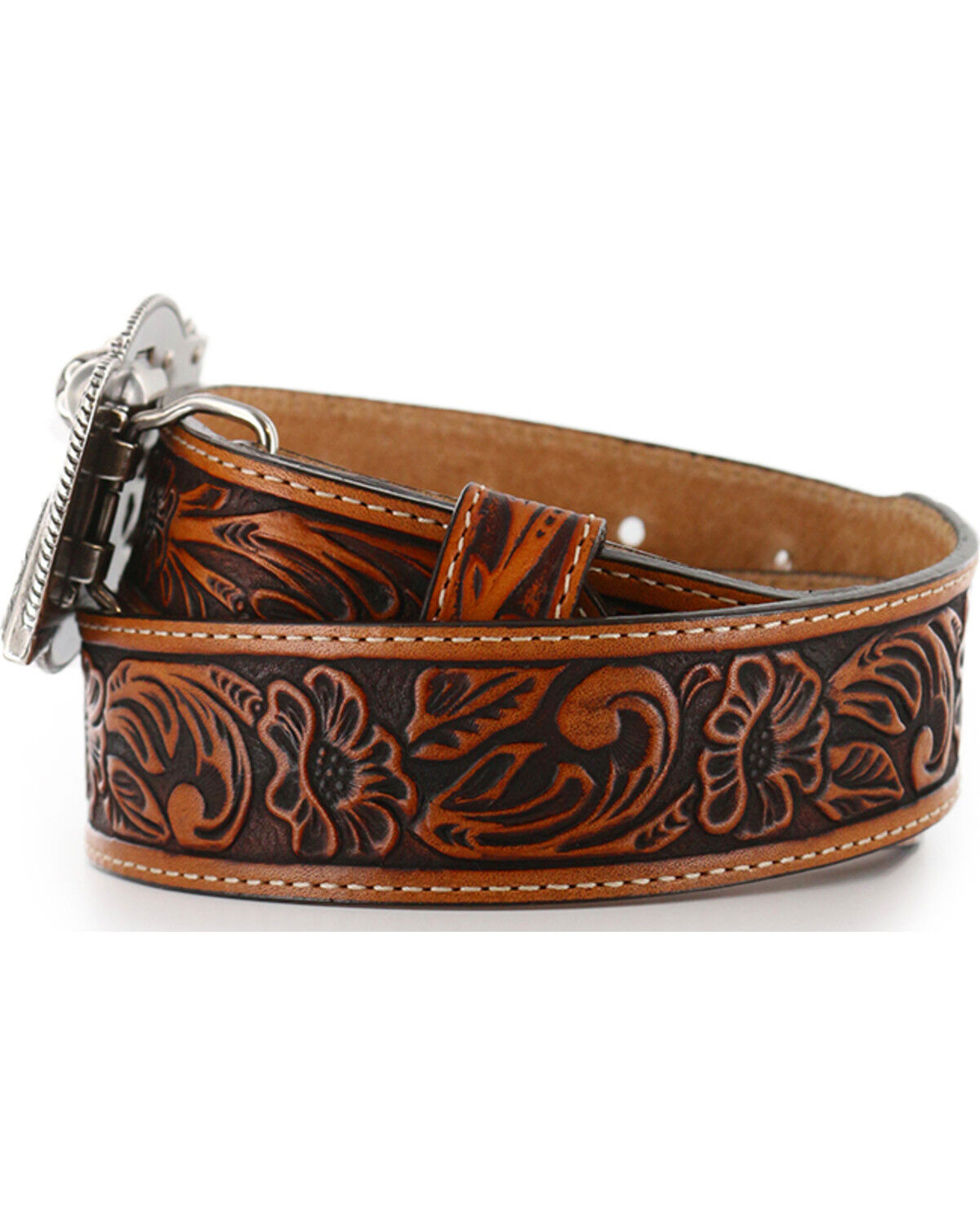 leather tooled belts