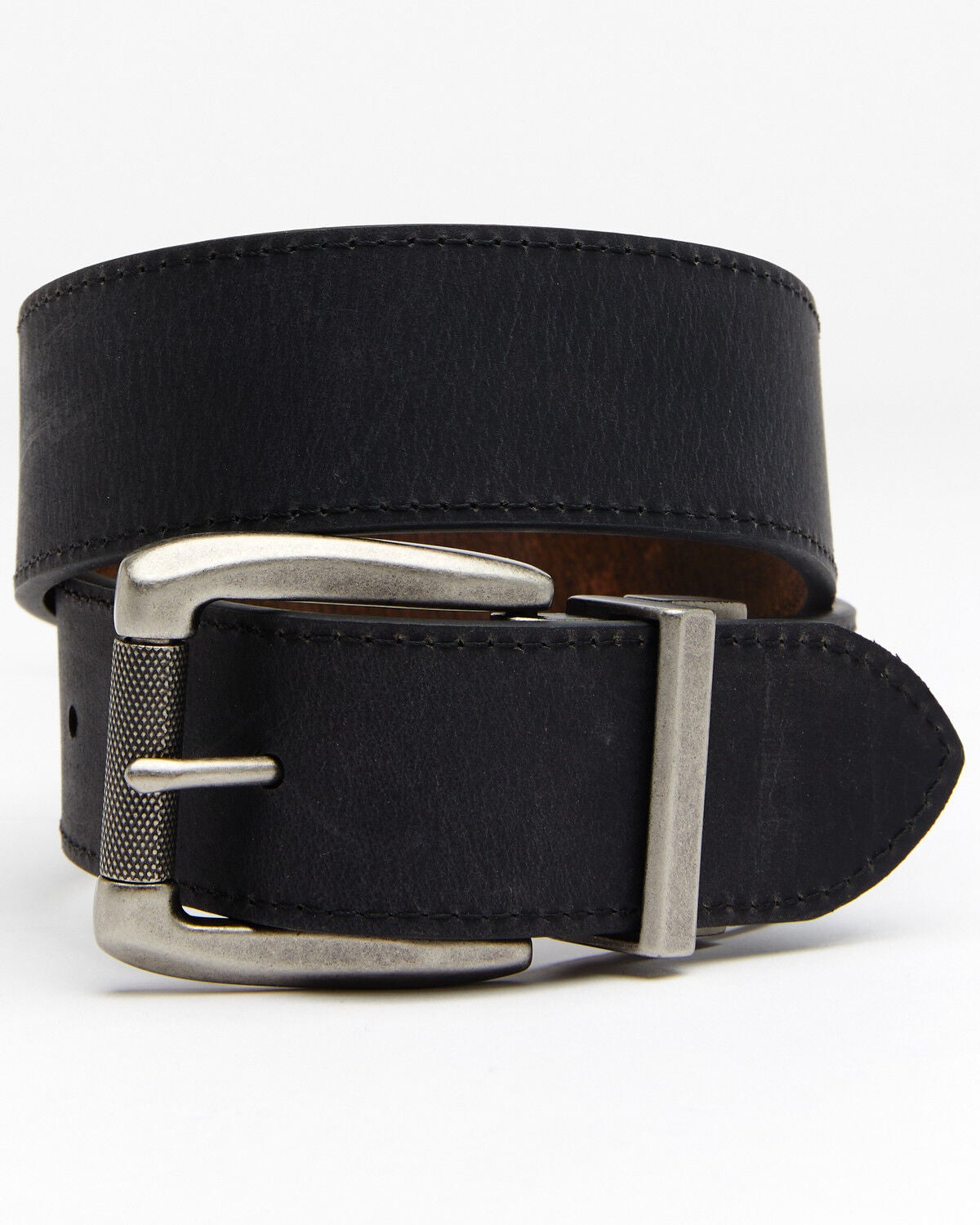 Hawx Men's Rugged Reversible Work Belt, Black/brown, hi-res