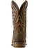 Image #3 - Ariat Men's Cattle Call Western Boots - Square Toe, Brown, hi-res