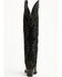Image #5 - Dingo Women's Drama Queen Overlay Tall Western Boots - Round Toe, Black, hi-res