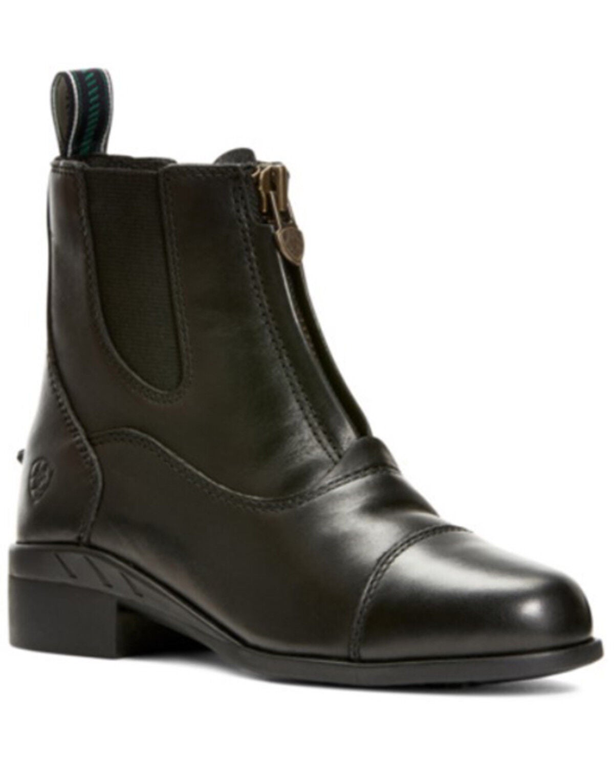 Ariat Girls' Devon IV Paddock Riding Boots - Round Toe, Black, hi-res