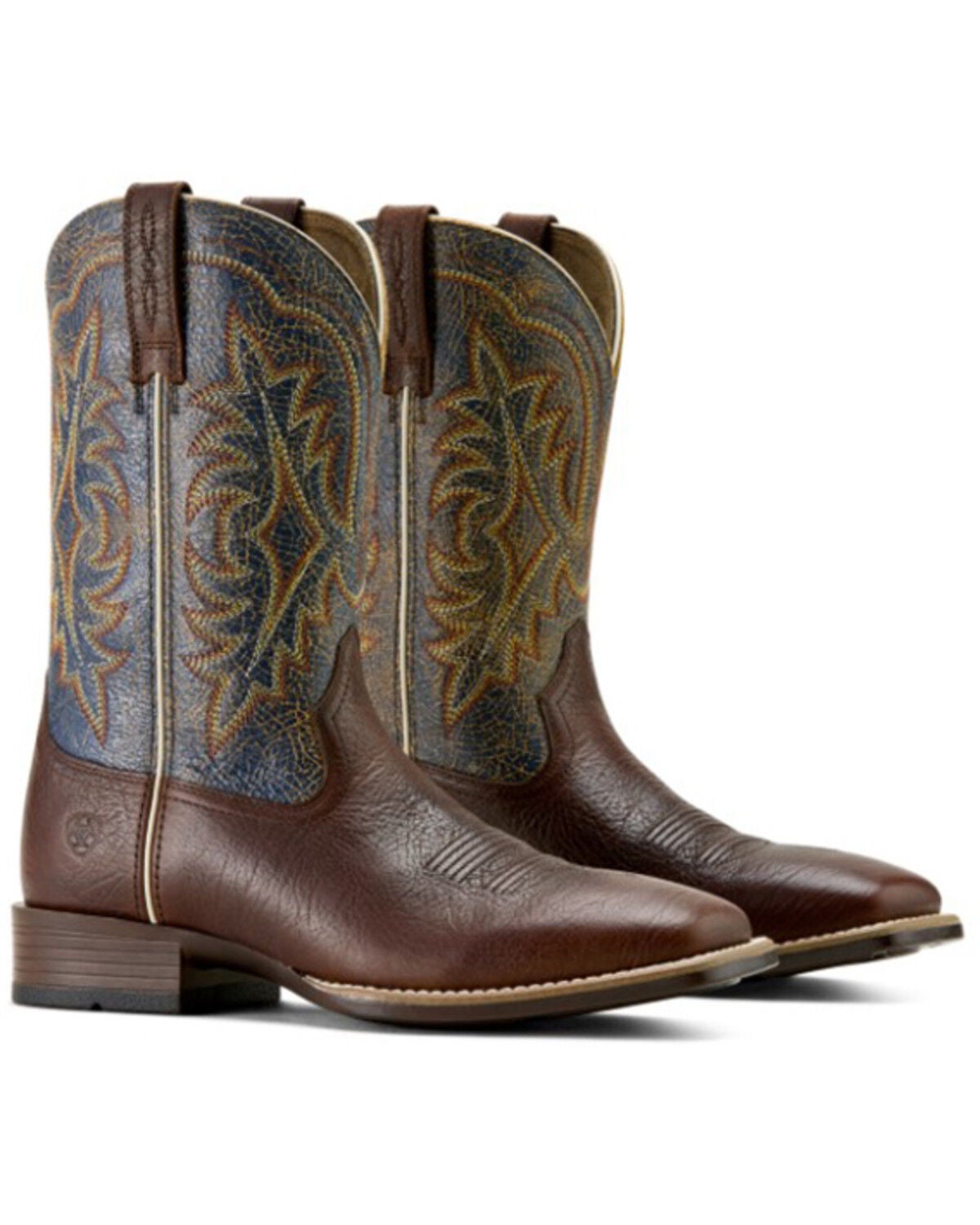 Image #4 - Ariat Men's Ryden Performance Western Boots - Broad Square Toe, Brown, hi-res