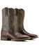 Image #4 - Ariat Men's Ryden Performance Western Boots - Broad Square Toe, Brown, hi-res