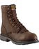 Image #1 - Ariat Men's WorkHog® H2O 8" Lace-Up Work Boots - Round Toe, Distressed, hi-res