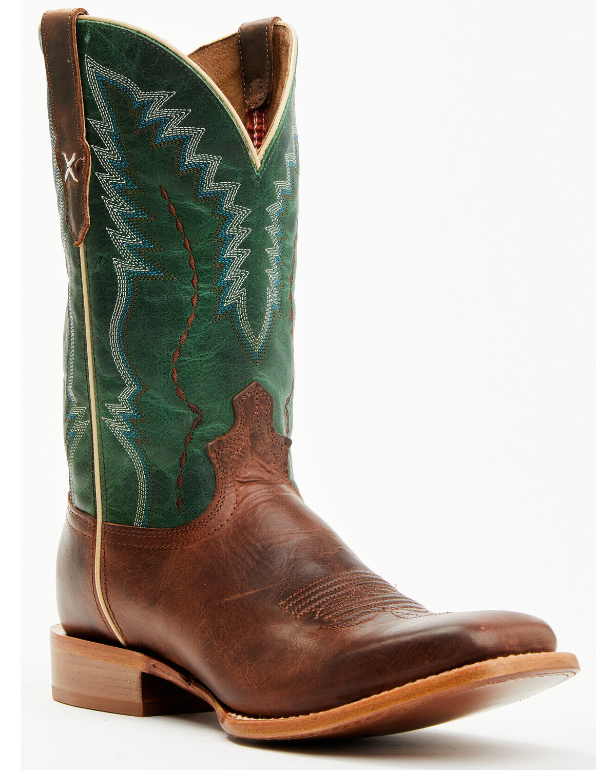 Image #1 - Twisted X Men's Rancher Western Boots - Broad Square Toe, Brown, hi-res