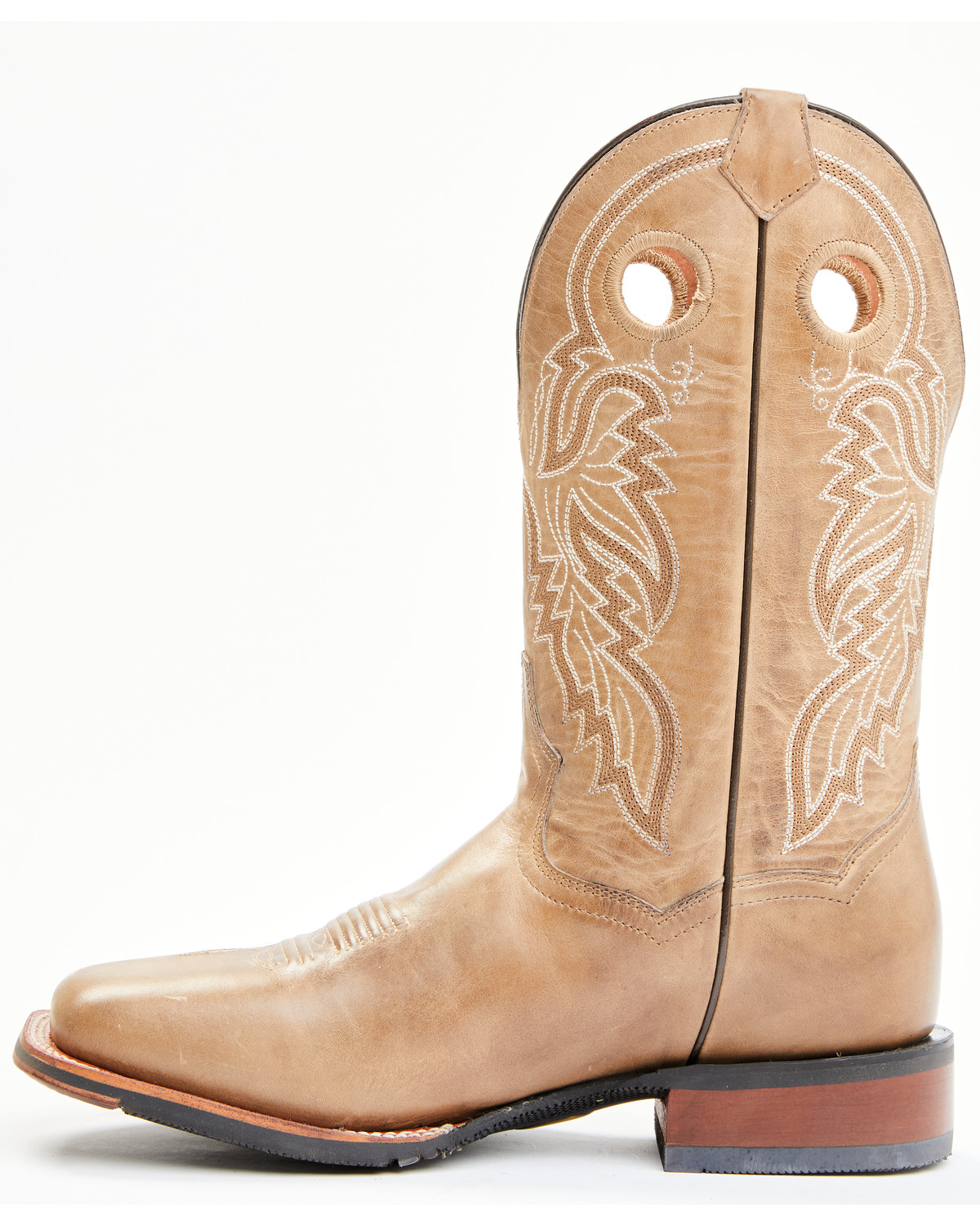 Dan Post Men's Leon Crazy Horse Sand Performance Leather Western Boot