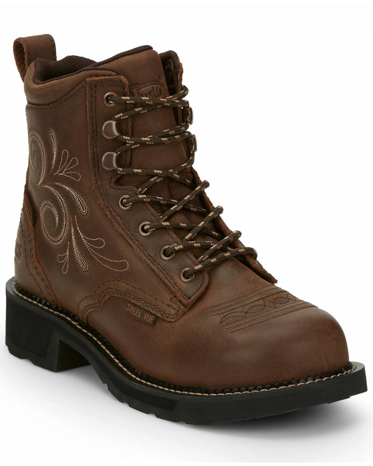 justin women's tall riding boots